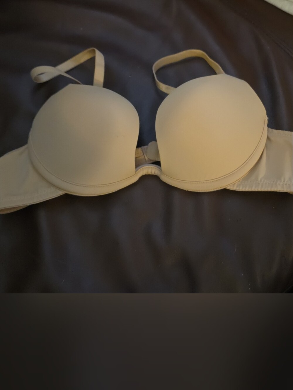 Source Unknown Nude Push-Up T-Shirt Bra
